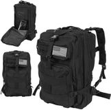 Trizand XL Militaire Rugzak 38L - Waterdicht en Duurzaam - Zwart