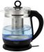 Adler Ad 1299 Bouilloire en verre, 1,5 L, contrôle de température, LED, Noir