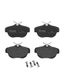 Brembo A.B.S. All Brake Systems Remblokken – Set 4-delig – Incl. Slijtage-indicator – ECE-R90 – Geschikt voor Citroën C6
