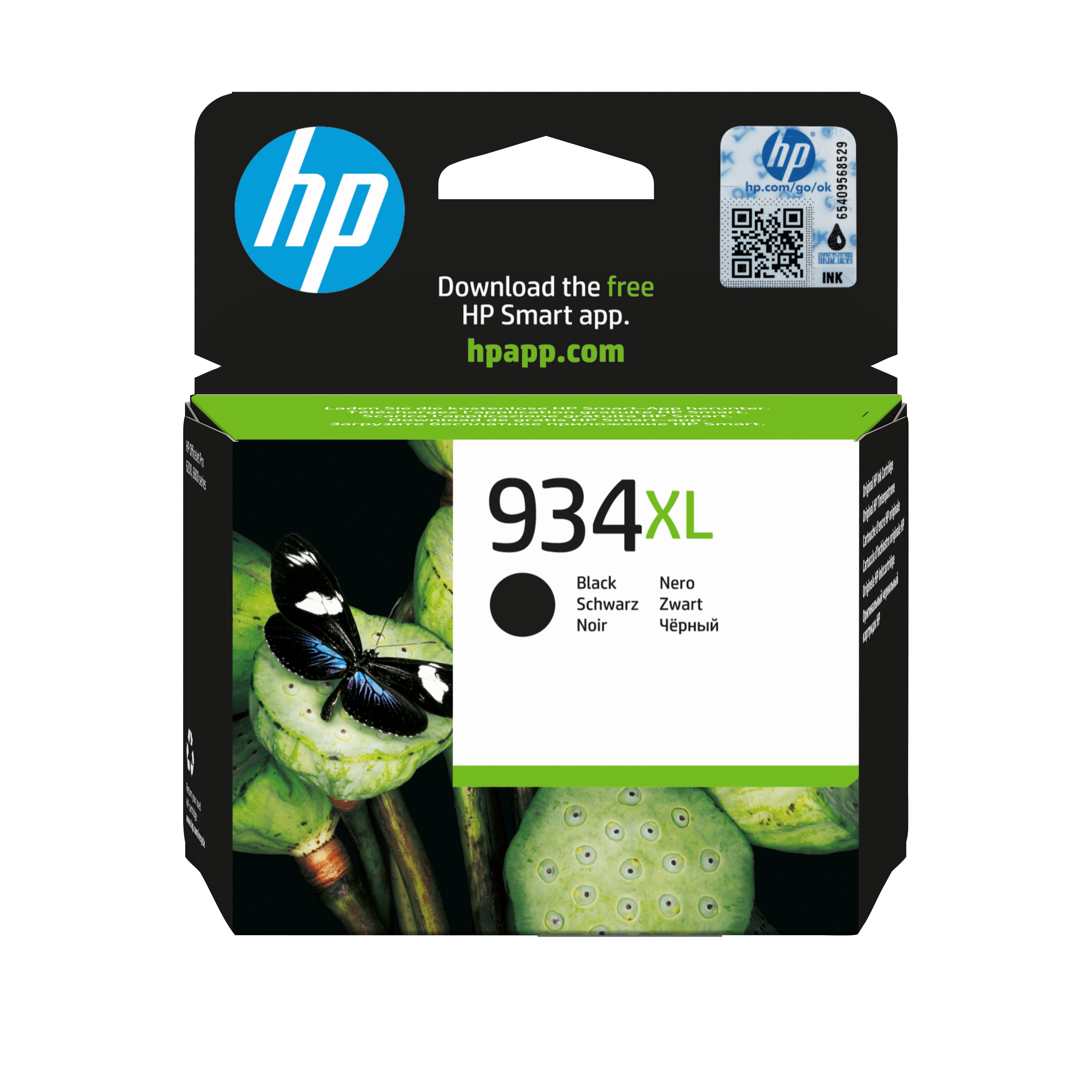 HP 934XL - Inktcartridge / Zwart / Hoge capaciteit