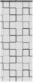 vidaXL Doucherolgordijn met cassette 100x240 cm stofbreedte 96 cm