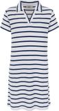 Rebelle MyRebelle Jurk Blue Bay Blauw/Wit Gestreept Maat 48