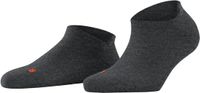 FALKE Cool Kick kort eenkleurig functioneel materiaal sneakersokken enkelsokken dames grijs - maat 35-36