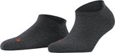 FALKE Cool Kick kort effen functioneel materiaal sokken sneakersokken enkelsokken dames grijs - maat 35-36