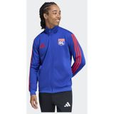 ADIDAS PERFORMANCE Trainingsjack 'Olympique Lyon DNA' blauw / rood