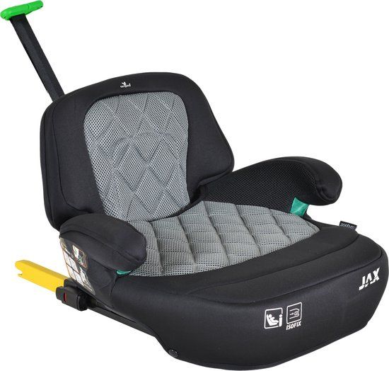Cangaroo Jax Grey Isofix i-Size Booster 125-150 cm
