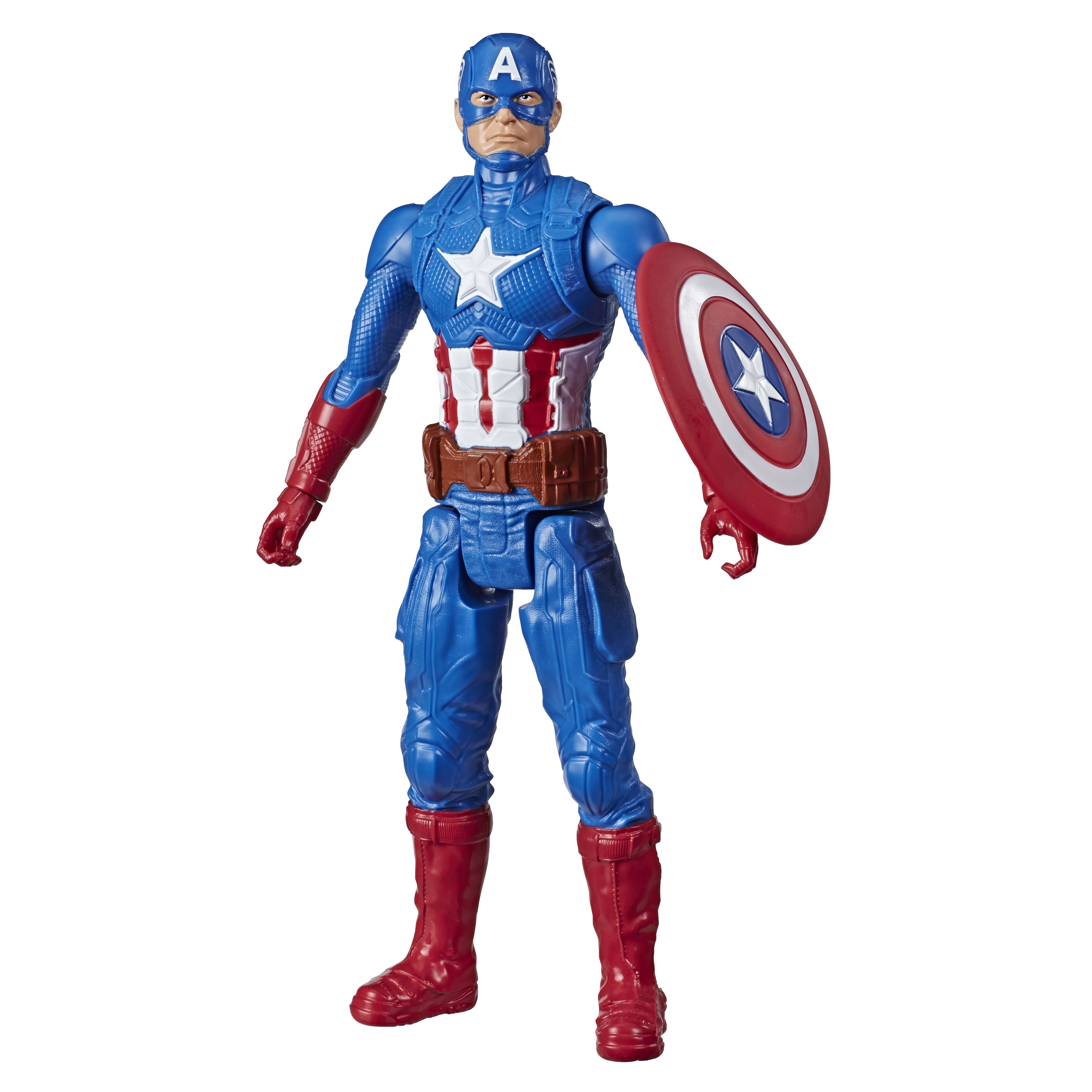 Marvel Titan Hero Captain America Figuur - 30cm - E7877ES6