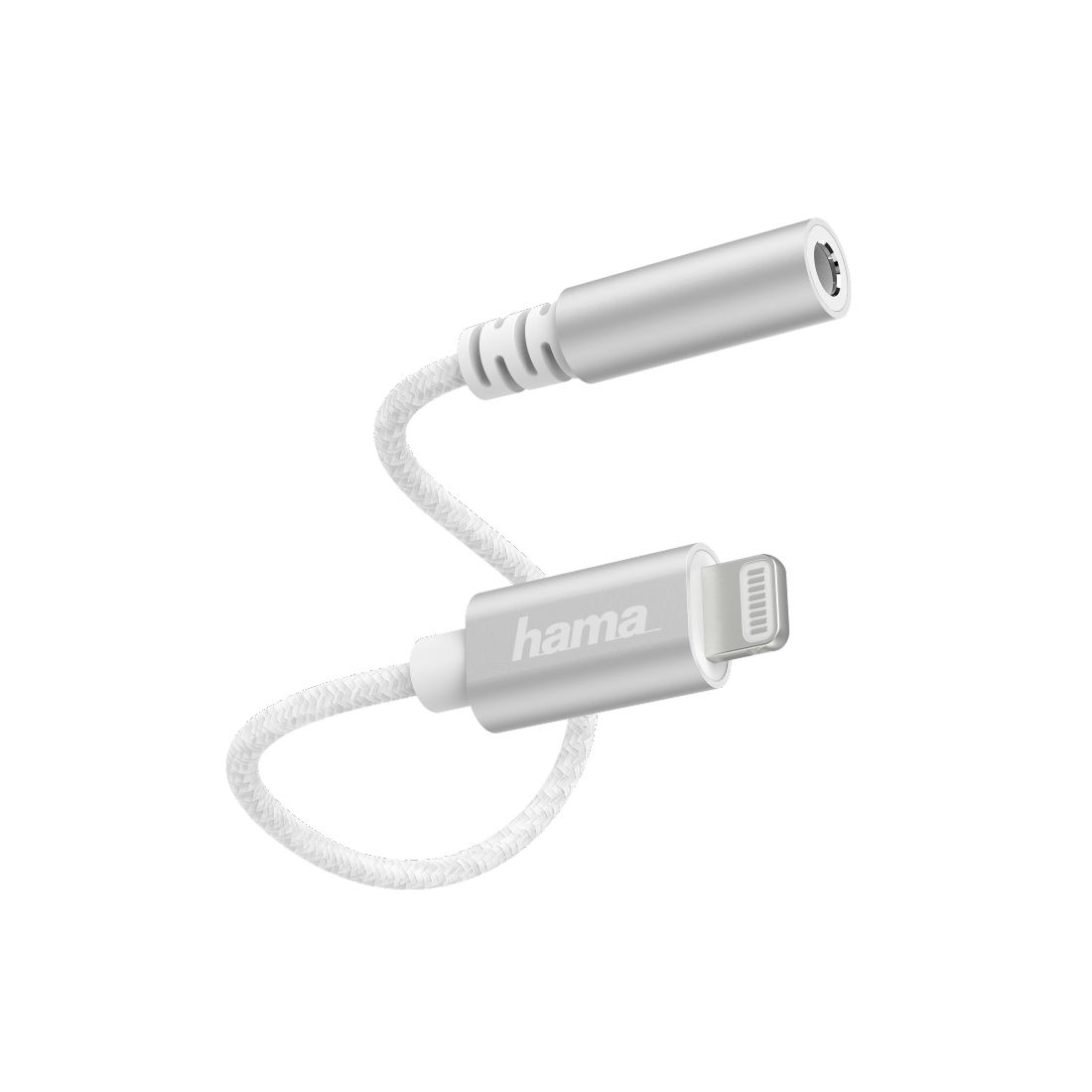 Hama Lightning-adapter naar 3,5-mm-audio-aansluiting - Wit