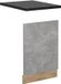 Vicco R-Line Façade lave-vaisselle – 45 cm, WB Anthracite Béton