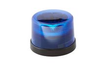 HELLA 2XD 012 972-101 LED-Flitslamp - KL 7000 - 12/24V - Blauw - Geschroefd - Kabel: 120mm - Stekker: Platte stekker