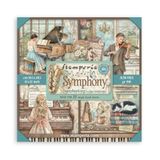 Stamperia - Symphony Scrapbook Paper Pad (30.5 x 30.5cm)