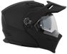 Simpson Journey Solid Mat Zwart Adventure Systeemhelm - Maat L