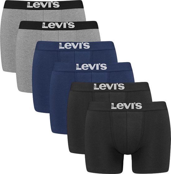 Levi's 6P boxers basic combi multi - 6-pack - Men's M