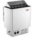 StarTech Latios Elektrische saunakachel - 8 kW 400 V 3-fase - Ingebouwde Bediening - 3-uurs Timer - Voor 8-12 m³ - RVS 430 - Draagbaar - Binnen/Buiten