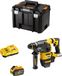 DeWALT Marteau combiné DCH333Y1 FlexVolt (1 x 54V/18V 12,0 Ah + DCB118 + TSTAK VI)