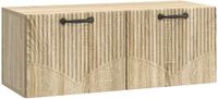 vidaXL Wandmontage TV-kast Sonoma Eiken 78,5 x 31 x 30 cm Bewerkt hout