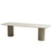 4 Seasons Outdoor Bosco table de jardin 300x110xH75 cm céramique oyster mocca