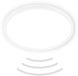 B.K.Licht Move - LED Plafondlamp - badkamerverlichting - IP44 - plafonniere met bewegingsmelder - Ø42 x 3 cm - Wit