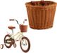 Bol Panier de vélo pour enfant Marron Plastique