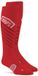 100percent Hi Side Lange Sokken Rood EU 38-42 Man, Vrouw