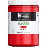 Liquitex Professional Heavy Body Acrylfarbe - 946ml - Kadmiumfrei Rot mittel