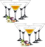 Glasmark Verres à cocktail - 12 pièces - Martini - 175 ml - Verre transparent