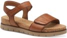Tamaris WIDE FIT Dames Sandaaltje 8-88710-42 327 H-breedte Maat: 36 EU Bruin Leer Plateau Sandalen