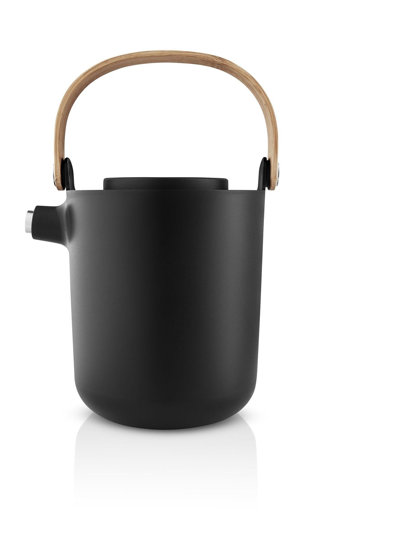 Eva Solo Nordic Kitchen Thermoskan voor Thee 1 liter - Black / Bamboo