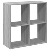 VidaXL Boekenkast 69,5x29x103,5 cm Hout Grijs Sonoma