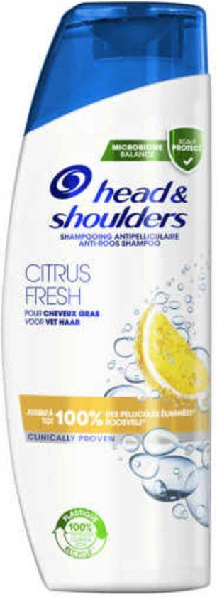 Head & Shoulders Citrus Fresh Shampoo 285 ml - Anti-roos Shampoo - Unisex