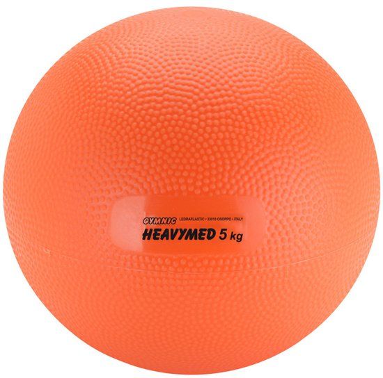 Gymnic Gewogen bal Heavymed 5kg oranje