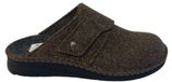 Finn Comfort Muilen Zams 06503 Heren Nubuck Kunsthaar Breed Bruin