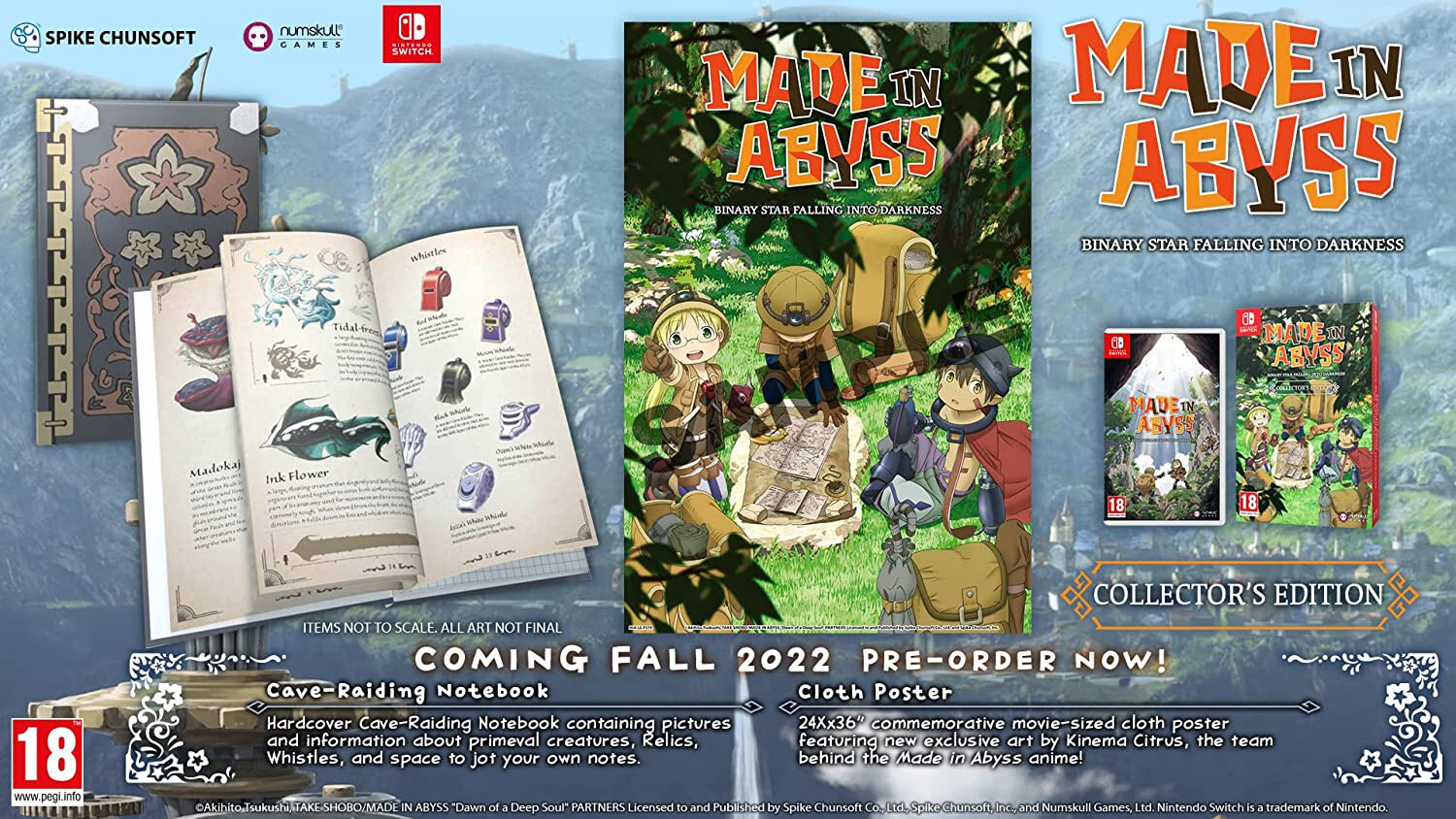 Numskull Games Made in Abyss Collector's Edition Nintendo Switch