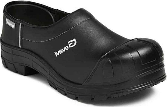 Gevavi Nordic Gesloten Flex PU S3 Schoenklomp Zwart Heren