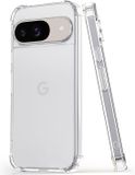 Techsuit Hoesje geschikt voor Google Pixel 9 - Shockproof Silicone Back Cover - Transparant