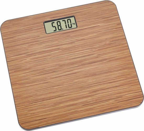 TFA Digitale personenweegschaal - 150 kg - Houtkleurig