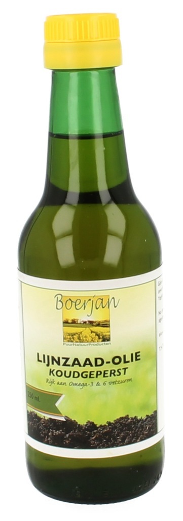 Boer, Jan Lijnzaad Olie 250ml