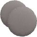 vidaXL Zitkussens 2 stuks Stof Taupe Ø40 x 13 cm