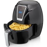 KitchenBrothers Mini Airfryer - 3,5 Liter - 1300W - PFAS-Vrij - Zwart