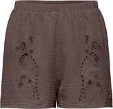 Only Broek Onlevalou Mette Embroidery Shorts W 15371120 Dames Maat XL