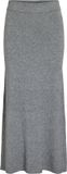 VILA VIRIL ANKLE KNIT SKIRT NOOS Dames Rokken Medium Grey Melange XXL