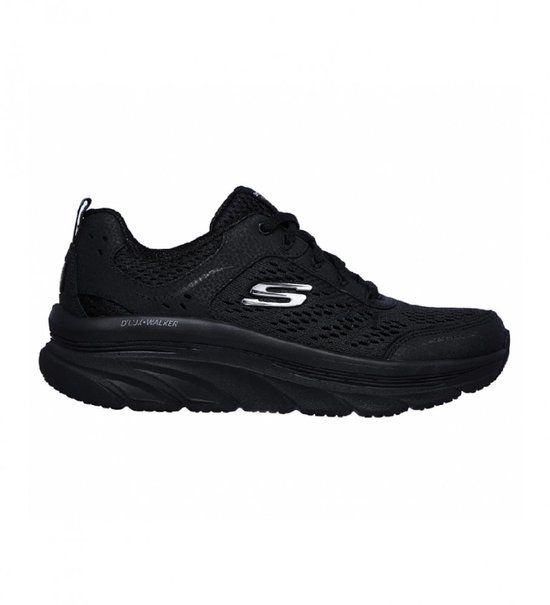 Skechers D'Lux Walker-Infinite Motion 149023-BBK Women's Sneakers - Black - Size 36.5 EU