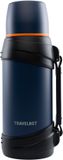 Travelnet Thermosfles XXL PRO 2L Blauw RVS