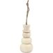 Creativ Company Kerstbal Hout Beige 1 stuk(s)