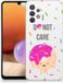 Samsung Galaxy A32 4G | A32 5G Enterprise Editie Coque en silicone Donut Rose