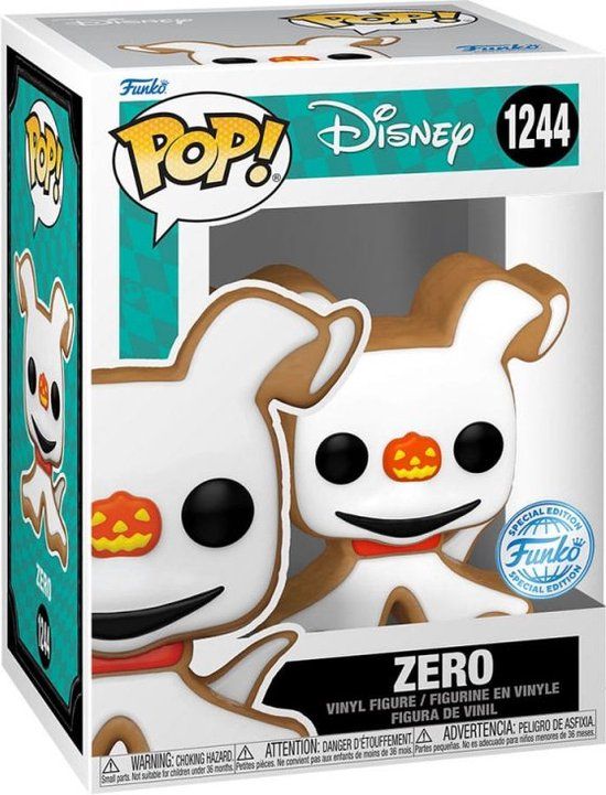 Funko Pop! Disney: The Nightmare Before Christmas - Gingerbread Zero - Exclusive
