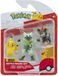 Jazwares Pokémon Battle Figure 3 Pack - Litleo, Pikachu & Floragato