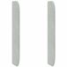 vidaXL Hoofdbord oor Lichtgrijs 80 x 16 x 4 cm Fluweel