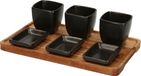 Excellent Houseware Planche de service en bois - 25 x 16 cm