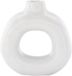 Nest of Nora Kandelaar kaarsenhouder steengoed - 13 cm - Wit